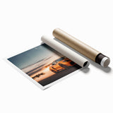 Extra large wall art featuring a detailed illustration of sports cars in vibrant colors on a rolled canvas.