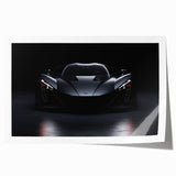 Extra large rolled print featuring a collection of sports cars in vibrant colors, ideal for art wall dining room decor.