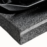 Black and white landscape art painting of sports cars on stretched canvas, ideal for bedroom wall decor.