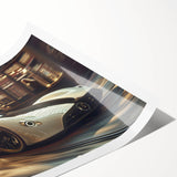 Extra large wall art featuring a minimalist line art design of flowers in black and white, ideal for large living room decor.