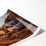 Extra large wall art featuring line art flowers in soft pastel hues on rolled print, ideal for large living room decor.