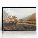 Large abstract wall art featuring a geometric pattern in muted earth tones on a framed acrylic.