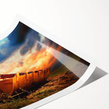 Extra large wall art featuring line art flowers in muted earth tones on a rolled print, suitable for large living room decor.