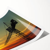 Extra large wall art featuring line art flowers in black and white, ideal for large living room decor.