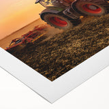 Art deco poster featuring a vintage car in muted metallic tones on rolled canvas, ideal for dining room wall art.