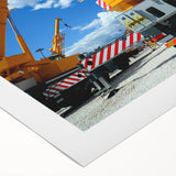 Art deco poster featuring a vintage car in monochrome shades on a rolled canvas, suitable for dining room or bathroom.