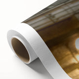 Art deco poster of vibrant, stylized vehicles on rolled canvas, ideal for nursery wall art or dining room.