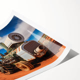 Extra large wall art featuring line art flowers in black on a white background, ideal for large living room decor.