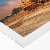 Art deco poster of a vintage car in monochrome tones on rolled canvas, suitable for dining room or bathroom decor.