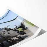 Extra large wall art featuring a detailed line art of flowers in a minimalist style on a rolled canvas.