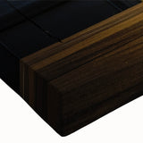 Black and white helicopter landscape art on stretched canvas, ideal for modern bedroom decor.