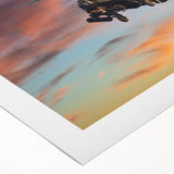 Art deco poster featuring a monochrome helicopter design on rolled canvas, suitable for dining room or bathroom wall.