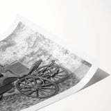 Extra large wall art featuring line art flowers in black and white, ideal for large living room decor.