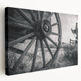 Canvas print featuring a collection of detailed service vehicles in a realistic style, suited for kitchen wall art.