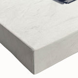 Black and white landscape art painting of service vehicles on a stretched canvas, suitable for bedroom wall art.