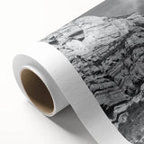 Art deco poster of colorful vintage cars on rolled canvas, suitable for nursery wall art or dining room decor.