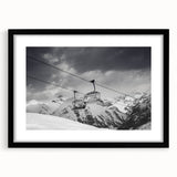 Colorful art print of abstract transportation vehicles in vivid hues on a textured, extra large canvas.