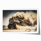 Extra large rolled print depicting a collection of diverse service vehicles in a minimalist style.