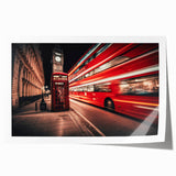 Rolled print of a vintage vehicle illustration in muted earth tones, ideal for art wall dining room decor.