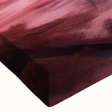 Large art featuring a black and white landscape painting of service vehicles on a stretched canvas, ideal for bedroom decor.