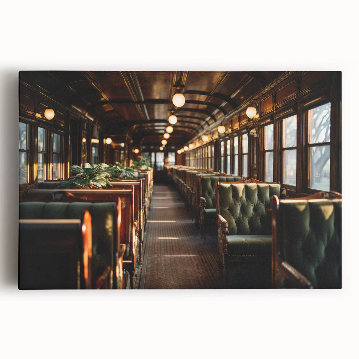 Black and white stretched canvas of vintage cars, ideal for kitchen wall art or bedroom ambiance.