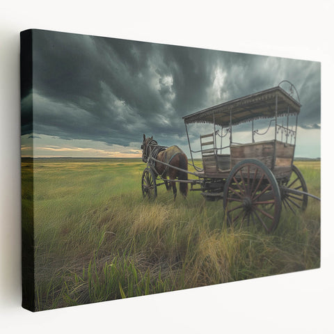 Large canvas print featuring a collection of colorful, detailed service vehicles, suitable for kitchen wall art.