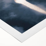 Art deco poster of a spacecraft in muted metallic tones on rolled canvas, suitable for dining room or bathroom wall art.