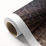 Art deco style subway poster in pastel shades on rolled canvas, ideal for nursery wall art.