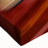 Black and white large art of a subway landscape on stretched canvas, ideal for bedroom wall decor.