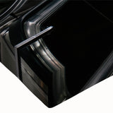 Black and white photo of a subway station on stretched canvas, ideal for bedroom wall decor.