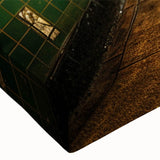 Black and white subway landscape art on stretched canvas, ideal for bedroom wall decor.