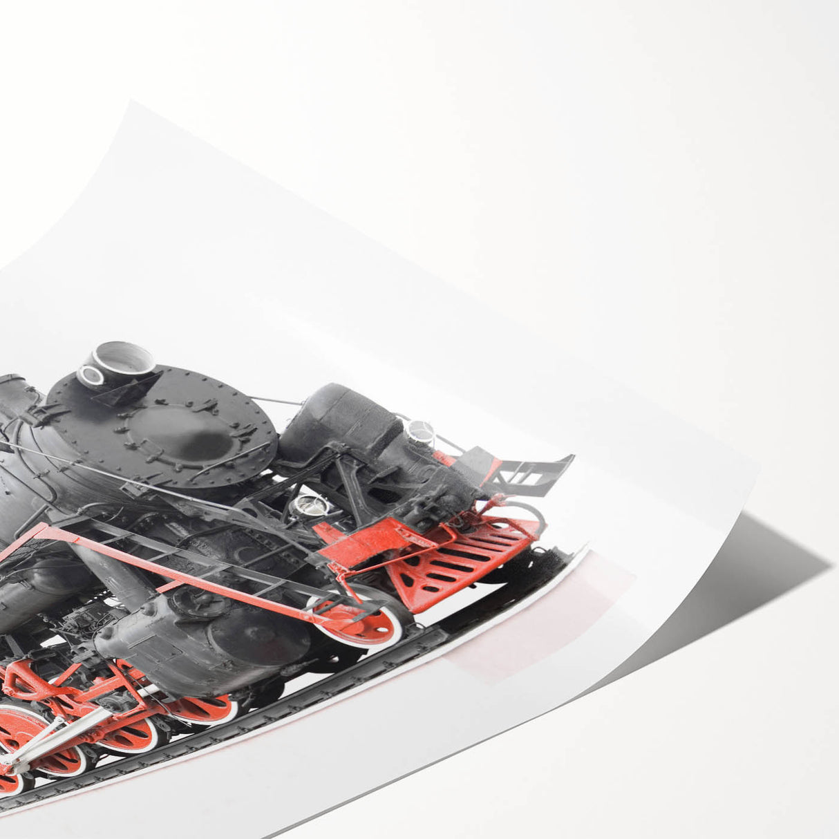 Extra large wall art featuring a line art design of flowers in black on a white background.