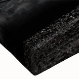 Large art featuring a black and white landscape painting of a train on stretched canvas, ideal for bedroom wall decor.