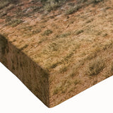 Black and white landscape art painting of trucks on stretched canvas, suitable for bedroom wall art.