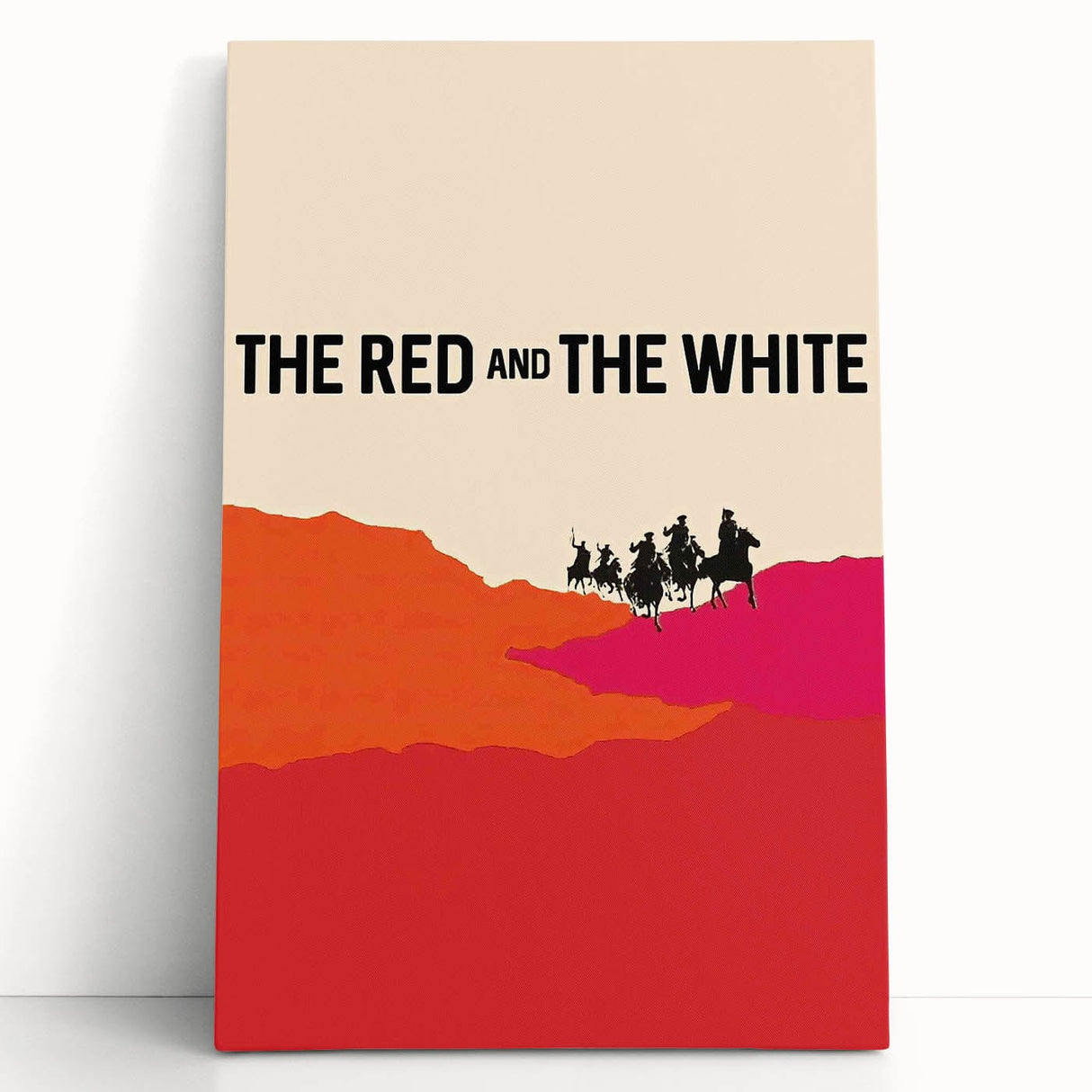 1960s Movie Posters The Red and the White Vintage War Drama Print