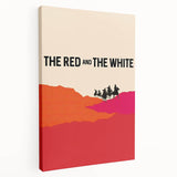 1960s Movie Posters The Red and the White Vintage War Drama Print