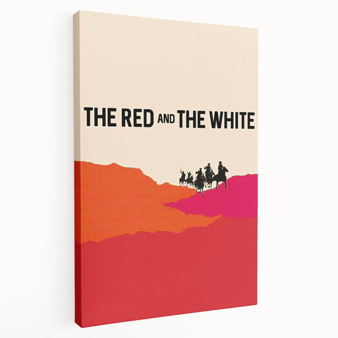 1960s Movie Posters The Red and the White Vintage War Drama Print