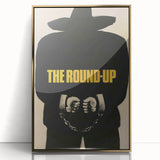 The Round-Up 1960s Movie Poster – Vintage Film Print Wall Art