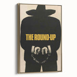 The Round-Up 1960s Movie Poster – Vintage Film Print Wall Art