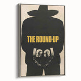 The Round-Up 1960s Movie Poster – Vintage Film Print Wall Art