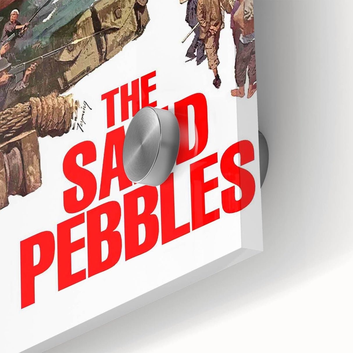 The Sand Pebbles 1960s Movie Poster – Vintage Film Art Print