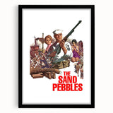 The Sand Pebbles 1960s Movie Poster – Vintage Film Art Print