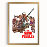 The Sand Pebbles 1960s Movie Poster – Vintage Film Art Print