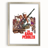 The Sand Pebbles 1960s Movie Poster – Vintage Film Art Print