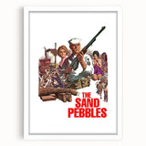 The Sand Pebbles 1960s Movie Poster – Vintage Film Art Print