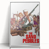 The Sand Pebbles 1960s Movie Poster – Vintage Film Art Print