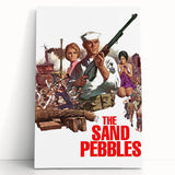 The Sand Pebbles 1960s Movie Poster – Vintage Film Art Print
