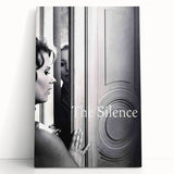 The Silence 1960s Movie Poster – Vintage Film Noir Wall Print