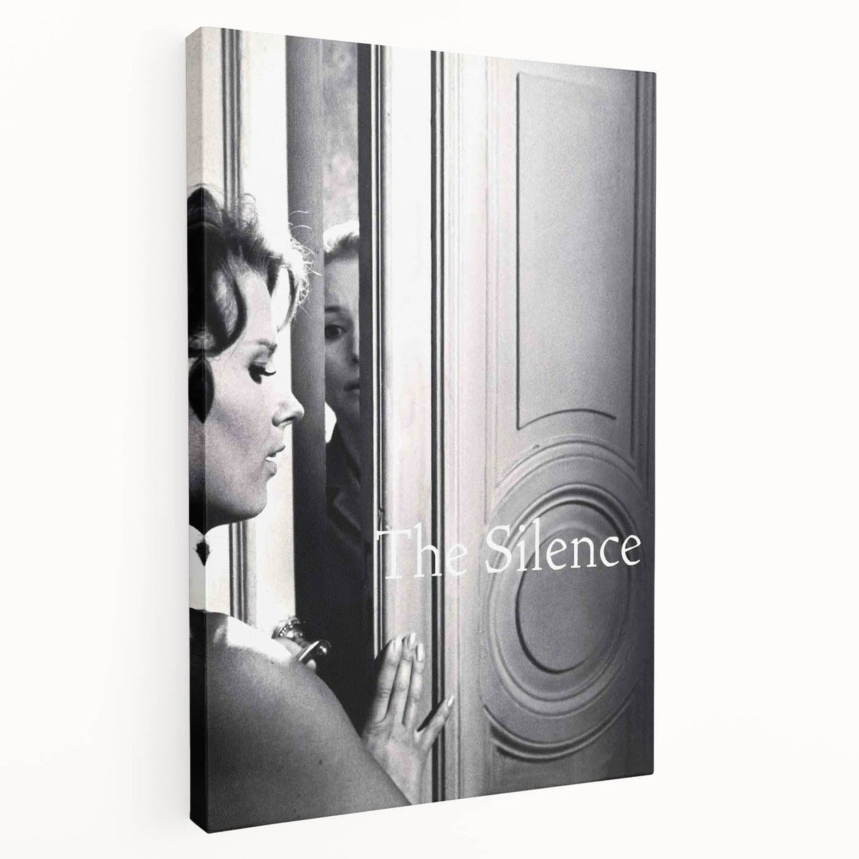 The Silence 1960s Movie Poster – Vintage Film Noir Wall Print