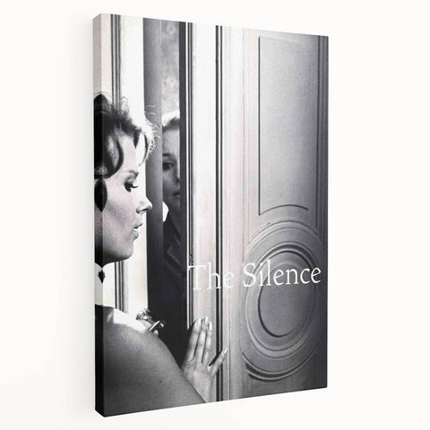 The Silence 1960s Movie Poster – Vintage Film Noir Wall Print